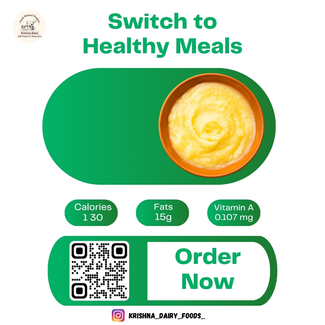 Green and White Illustrative Dairy Product Business Ad Instagram Post